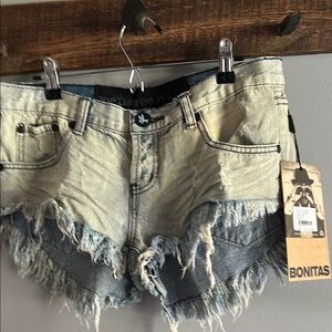 One Teaspoon Jean Shorts Bonitas
